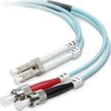 Fiber Patch Cable LC%2FST 10 Gig Aqua 50%2F125
