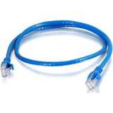 C2G 7ft Cat6 Snagless UTP Network Patch Ethernet Cable %28TAA%29 - Blue