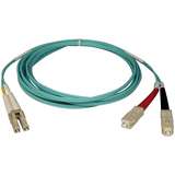 Fiber Optic Patch Cables - Aqua Fiber 50%2F125 10Gb