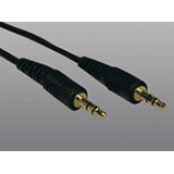 Mini-Stereo Audio Cables %283%2E5mm M%2FM%29