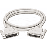 RS232 Extension Cables - DB25 Extension Cables - Straight Thru