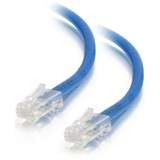 3ft Cat5e Non-Booted Unshielded Network Patch Enet Cable - Blue
