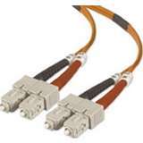 Multimode SC%2FSC Duplex Fiber Patch Cables 50%2F125