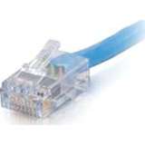 35ft Cat6 Non-Booted UTP Network Patch Enet Cable - Plenum - Blue