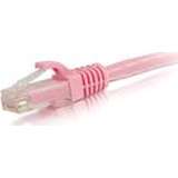 1ft Cat6 Snagless Unshielded %28UTP%29 Network Patch Enet Cable Pink