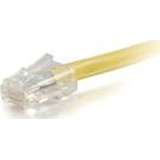 1ft Cat6 Non-Booted Unshielded UTP Network Patch Enet Cable Yellow