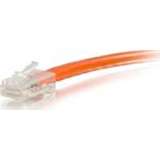 1ft Cat6 Non-Booted Unshielded UTP Network Patch Enet Cable Orange