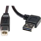 USB 2%2E0 Univ Right Angle Reversible A-Male to B-Male Cables