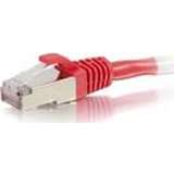 7ft Cat6 Snagless Shielded %28STP%29 Network Patch Ethernet Cable - Red