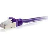 10ft Cat6 Snagless Shielded %28STP%29Network Patch Enet Cable - Purple
