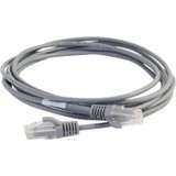 5ft Cat6 Snagless Unshielded UTP Slim Network Patch Enet Cable Gray
