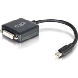 C2G 8in Mini DisplayPort to DVI Adapter - M%2FF Single Link DVI-D
