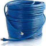 150ft Cat6 Snagless Solid Shielded Network Patch Enet Cable Blue