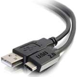 USB 2%2E0 USB Type C to USB B Cable M%2FM - USB C Cable Black