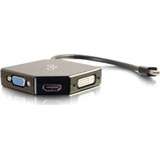 C2G Mini DisplayPort to HDMI%2C VGA%2C or DVI Adapter Converter