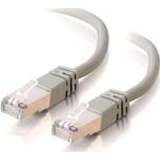 25ft Cat5e Snagless Shielded %28STP%29 Network Patch Enet Cable Gray