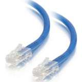 1ft Cat5e Non-Booted Unshielded Network Patch Enet Cable - Blue