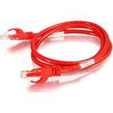 25ft Cat6 Snagless Unshielded %28UTP%29 Ntwrk Crossover Patch Cable Red