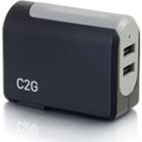 C2G 2-Port USB Wall Charger - AC to USB Adapter%2C 5V 4%2E8A Output