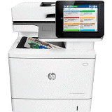 HP Color LaserJet Ent Flow MFP M5XX Series Printers
