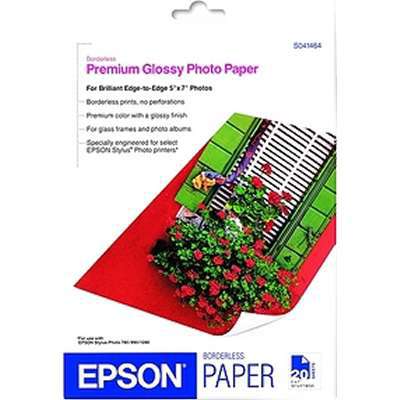 Epson Premium Photo Paper Glossy 5 x 7