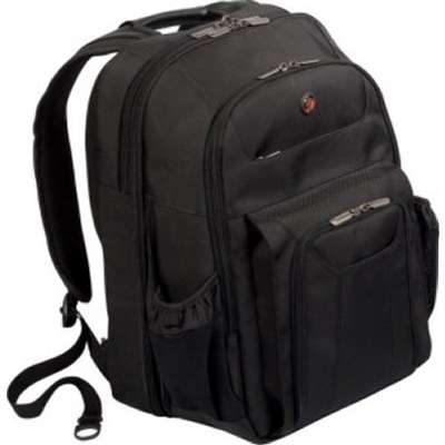 Black  Targus Checkpoint-Friendly Air Traveler Backpack for 16-Inch Laptop 