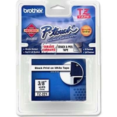 Details about   3PK TZ-221 Tze-221 Label Tape Black on White for Brother P-Touch PT1190 9MM 