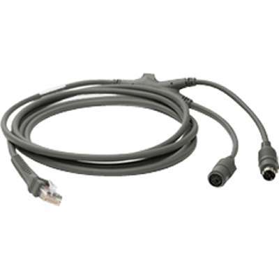 Zebra Keyboard Wedge Cable PS/2 to RJ-45 CBA-K01-S07PAR 