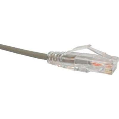 Unirise CS6-25F-GRY 25FT CAT6 Gray CLEARFIT Slim SNAGLESS 28AWG Patch Cable
