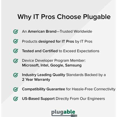 Plugable USB Bluetooth 4.0 Low Energy Micro Adapter (Compatible with  Windows 11, 10, 8.x, 7, Classic Bluetooth, Gamepad, and Stereo Headset
