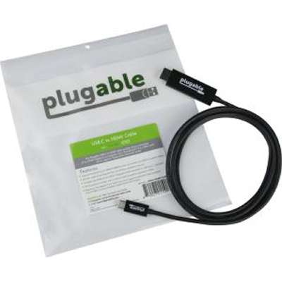 Plugable USB 3.1 Gen2 Type C USB-IF Certified USB-C to USB-C Cable –  Plugable Technologies