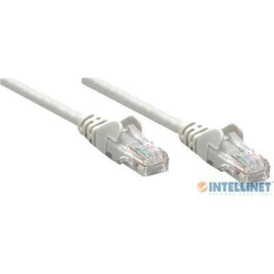 INTELLINET 319812 CAT-5E UTP Patch Cable 14ft Gray 