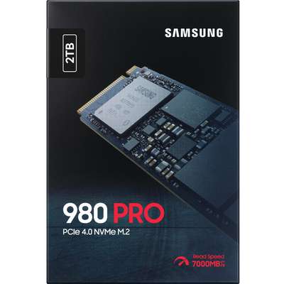 Samsung - ssd interne - 980 pro - 2to - m.2 nvme (mz-v8p2t0bw
