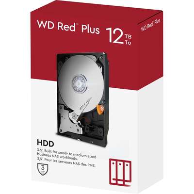 新品，未開封！WD Red Plus 内蔵 HDD 14TB