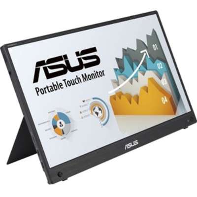 ASUS ZenScreen Touch 15.6 IPS LCD FHD Touch-Screen Monitor (USB,  Micro-HDMI) Dark Gray MB16AMT - Best Buy