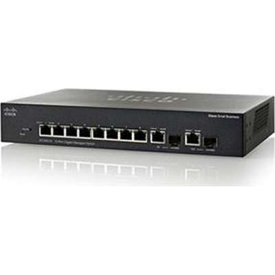 NEW Cisco SG350-10 10-Port Gigabit Managed Switch SG350-10-K9-NA 